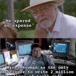 Obrázek '-As a software engineer - this was my thought while watching Jurassic Park-  ...'