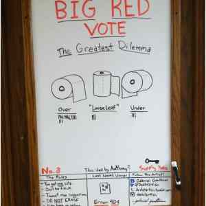 Obrázek '-Big red vote-      05.10.2012'