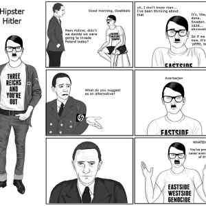 Obrázek '-Hipster Hitler-      20.09.2012'