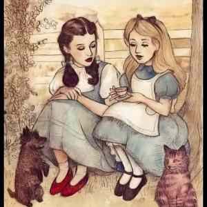 Obrázek '- Alice and Dorothy bonding -      12.04.2013'