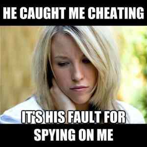 Obrázek '- Cheating girlfriend logic -      01.07.2013'