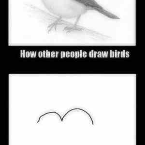 Obrázek '- Draw birds -      06.06.2013'