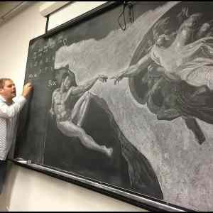 Obrázek '- Found this on the blackboard in art school -      29.12.2012'