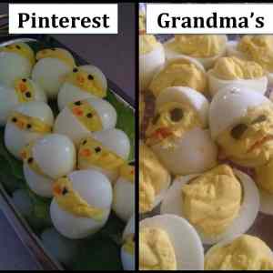 Obrázek '- Grandma vs Pinterest - Deviled Eggs Edition -      27.04.2013'