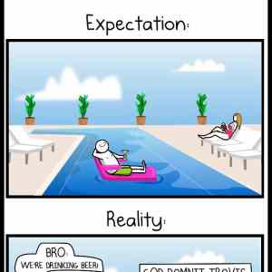 Obrázek '- Hotel swimming pool - expectation vs reality -      04.04.2013'