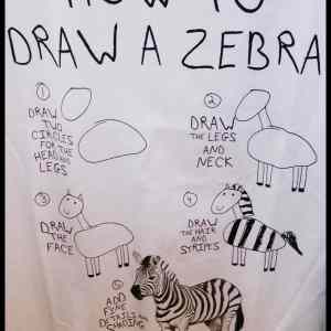Obrázek '- How to draw a zebra -      07.05.2013'