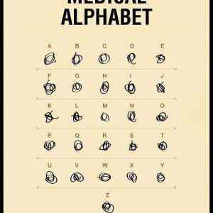 Obrázek '- Medical alphabet -      01.06.2013'