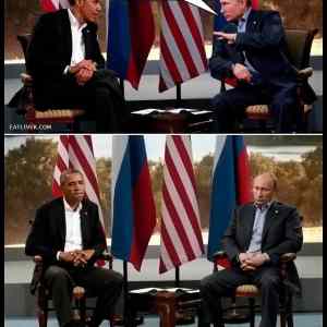 Obrázek '- Recent G8 summit meeting was pretty tense -      25.06.2013'