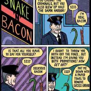Obrázek '- Snake And Bacon -      17.07.2013'