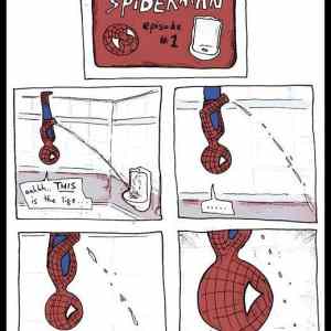 Obrázek '- Spiderman - restroom -      22.02.2013'