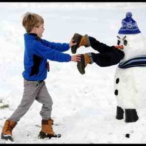 Obrázek '- The best snowman -      25.03.2013'