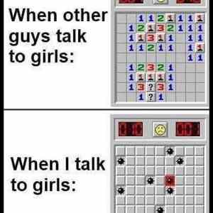 Obrázek '- When I talk to girls -      27.06.2013'