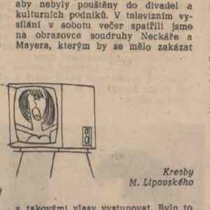 Obrázek '- udavac z Plzne - z CSSR tisku - 1966 -'