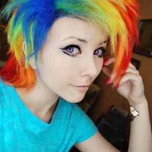 Obrázek '-rainbow girl-'