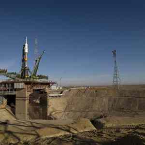 Obrázek '1024px-Soyuz expedition 19 launch pad'