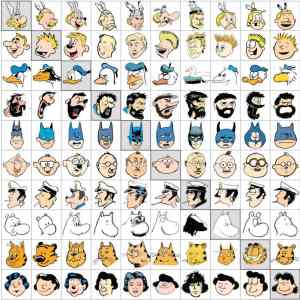 Obrázek '10 For 10 Different Cartoon Characters'