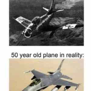 Obrázek '50y old plane'
