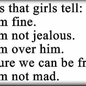 Obrázek '5 lies that girls tell 22-01-2012'