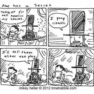 Obrázek 'Abe has a secret - 14-06-2012'
