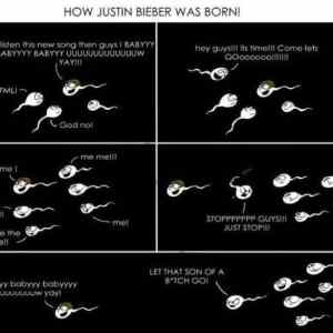Obrázek 'Ako sa narodil Justin Bieber'