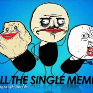 Obrázek 'All the single memes'