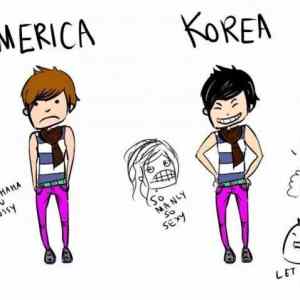 Obrázek 'America - Korea'