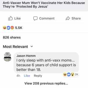 Obrázek 'Anti vax mom'