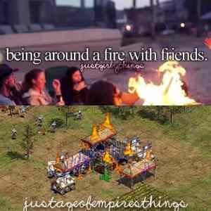 Obrázek 'Around fire with friends'