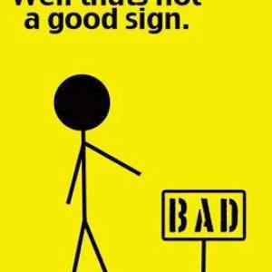 Obrázek 'Bad sign'