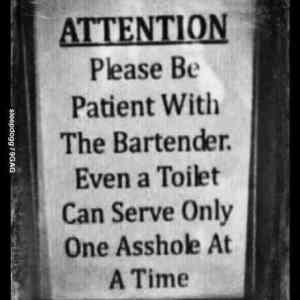 Obrázek 'Be patient at the pub'