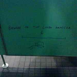 Obrázek 'Beware of the limbo dancer'
