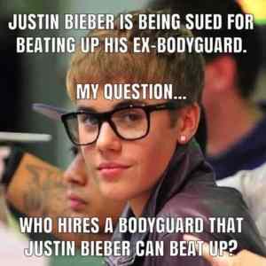 Obrázek 'Bieber bodyguard'