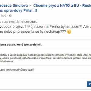 Obrázek 'Blbka z fejsbuku a svoboda slova'