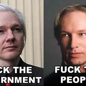 Obrázek 'Breivik vs Assange'