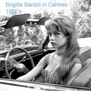 Obrázek 'Brigitte Bardot In Cannes 1950s'