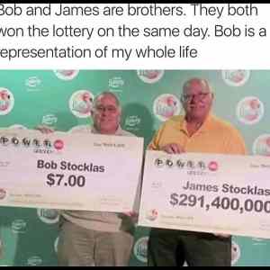 Obrázek 'Brothers Won The LOTTO'