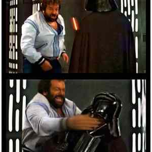 Obrázek 'Bud Spencer vs Darth Vader'