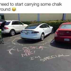 Obrázek 'Chalk one up for passive aggression'