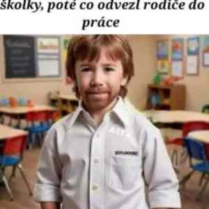 Obrázek 'Chuck ve skolce'