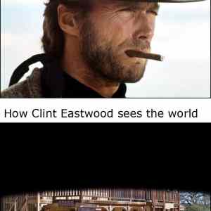 Obrázek 'Clint Eastwood vs. world'