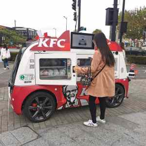 Obrázek 'Contactless KFC in Shanghai'