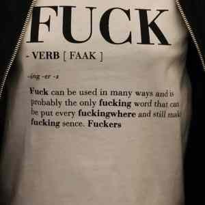 Obrázek 'Cursing-definition-shirt-word'