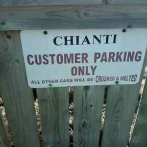 Obrázek 'Customer Parking Only Sign'