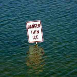 Obrázek 'Danger thin ice'