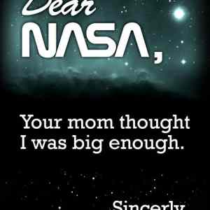 Obrázek 'Dear NASA'