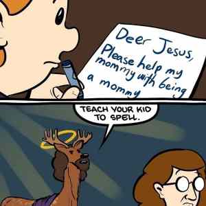 Obrázek 'Deer-Jesus  '