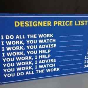 Obrázek 'Designer Price List'