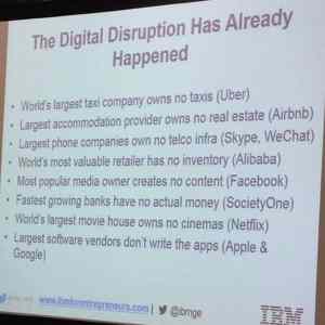 Obrázek 'Digital disruption has already happened'