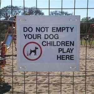 Obrázek 'Do Not Empty Your Dog'