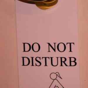 Obrázek 'Do not disturb'